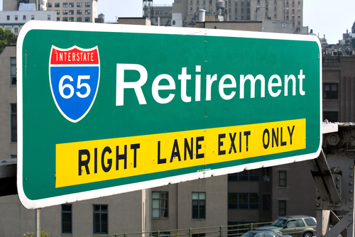 retirement freeway exit